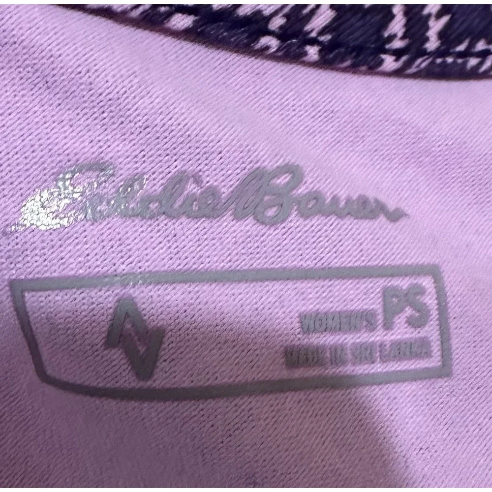 Eddie Bauer Aster Wrap Dress Amethyst Women's Petite Small Hiking Travel‎ NWT - Picture 8 of 10